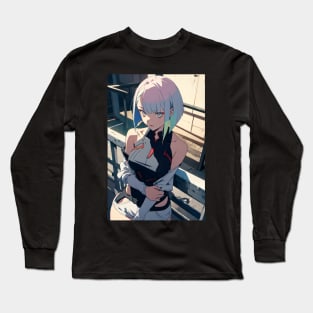 Lucy cyberpunk Long Sleeve T-Shirt